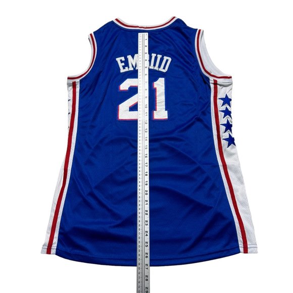 Nike Philadelphia 76ers Joel Embiid Dri-FIT Swingman Jersey Mens Large NBA - Picture 6 of 9